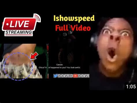 ishowspeed flashes his|IShowSpeed accidentally flashes audience in YouTube stream